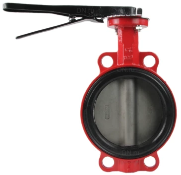 Затвор дисковый поворотный ABRA Ду250 Ру16 BUV-VF866D, межфланцевый, корпус - чугун, диск - нержавеющая сталь, рукоятка, EPDM во Владивостоке