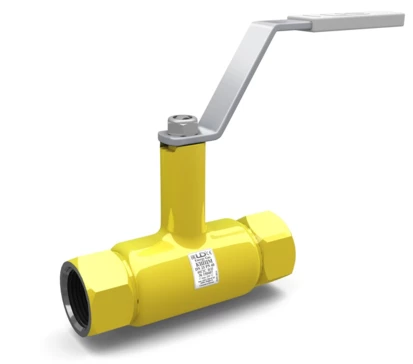 Кран шаровый резьбовой LD КШЦМ Gas 032.040.Н/П.02. стальной ст 20 Ду32 Ру40 МПа во Владивостоке
