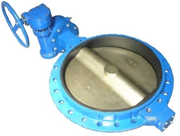Затвор дисковый поворотный ABRA Ду700 Ру10 BUV-VF826D, межфланцевый, корпус - чугун, диск - чугун, редуктор, EPDM во Владивостоке