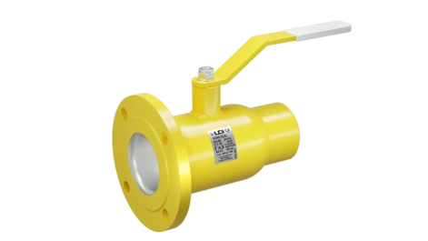 Кран шаровый LD КШЦК Gas 100.016.П/П.02. (фланец/приварка) стальной ст.20 Ду100 Ру16 МПа во Владивостоке