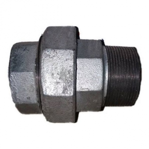 Соединитель-сгон чугунный резьбовой прямой (американка) ду 65 мм (2 1/2 дюйма) во Владивостоке